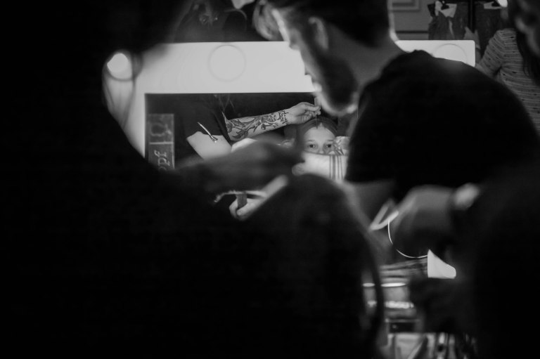 Felder Felder - Backstage London fashion week (Diogo Barroso)